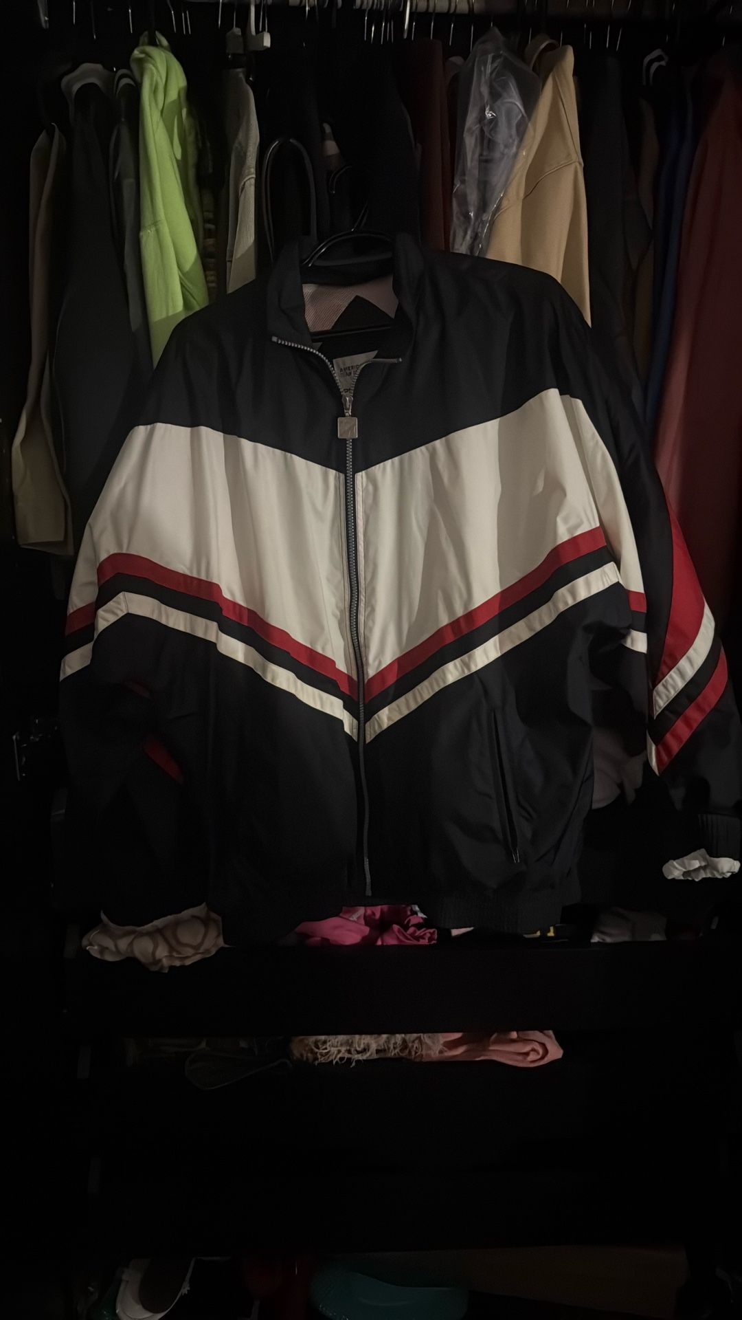 Vintage American pro celebrity Varsity Zip-Up