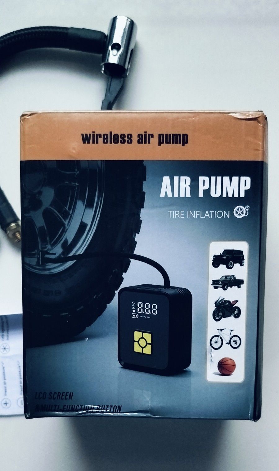 New Cordless Rechargeable Air Pump