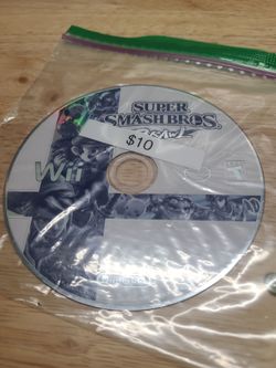 Super smash bros brawl wii game