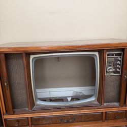 Vintage Wood Magnavox TV Cabinet