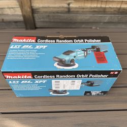 Makita XOP02T 18V LXT Lithium Ion Brushless Polisher Kit - New In 