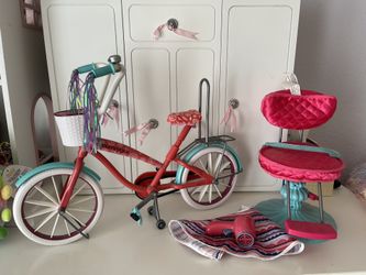 Journey Girls  Bike/helmet And Salon Chair