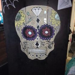 Privacy Screen Hand Painted