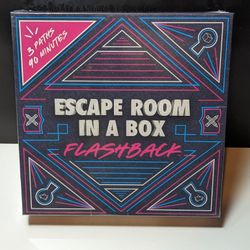 Escape Room in A Box: Flashback - Immersive Puzzle Game for Thrilling Adventures