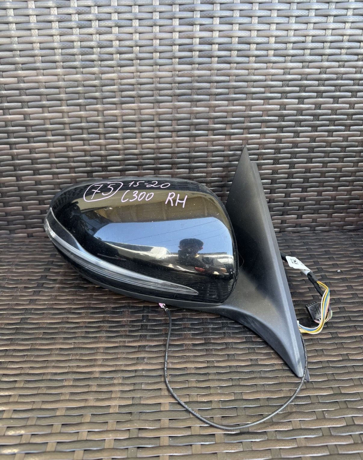 2015 2016 2017 2018 2019 2020 Mercedes-Benz C300 Right Passenger Side Door Mirror OEM