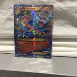 Mega Charizard Ex Pokémon Card