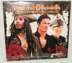 Disney Pirates Of The Caribbean Calendar 2009 (Mini)