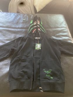Green Bape Hoodie (double Hoodie)