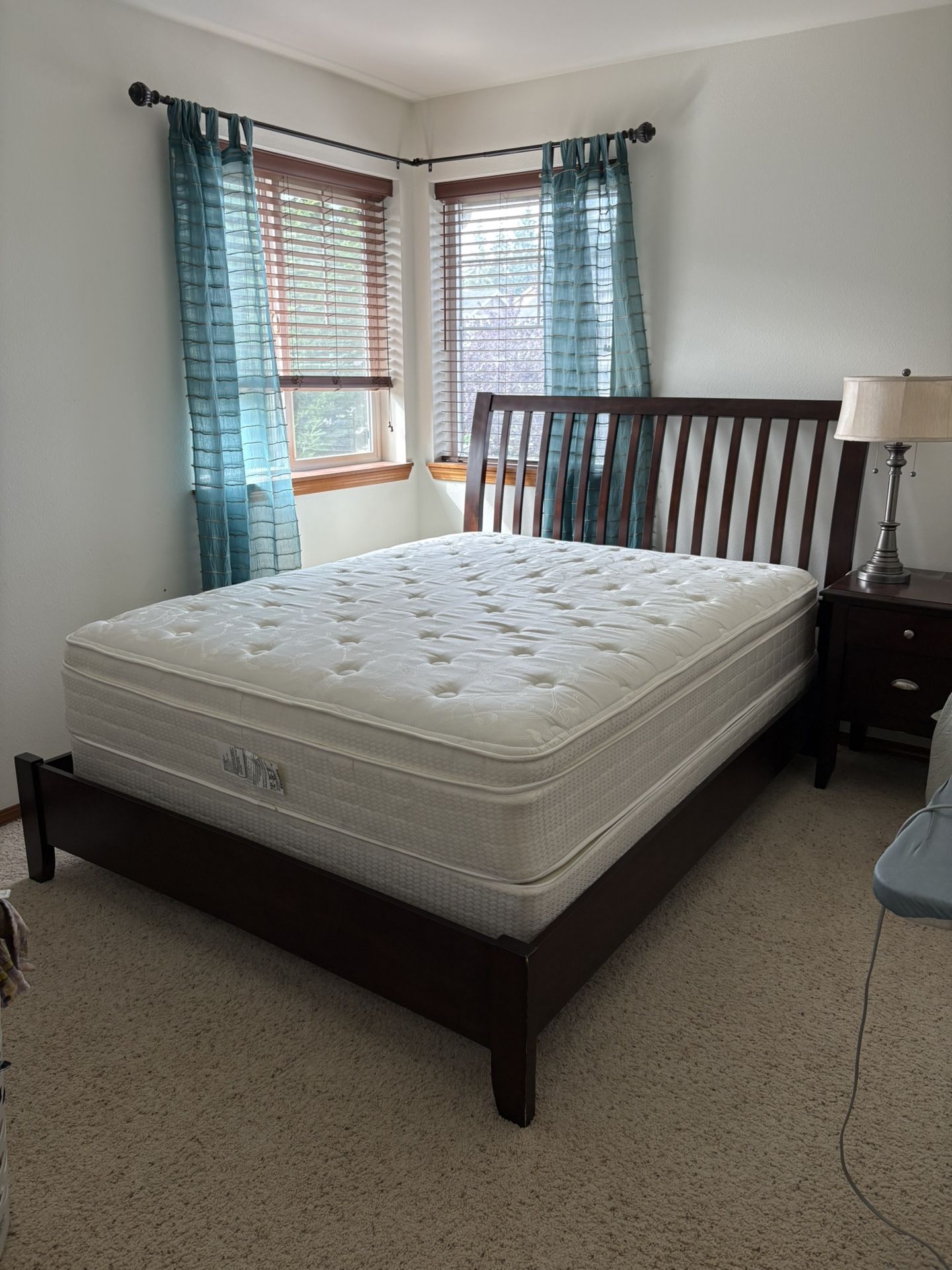 Queen Bed Frame And Nightstand