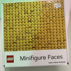Puzzle Lego Mini figure Faces 