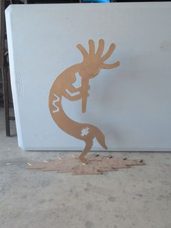 Metal Kokopeli Decor
