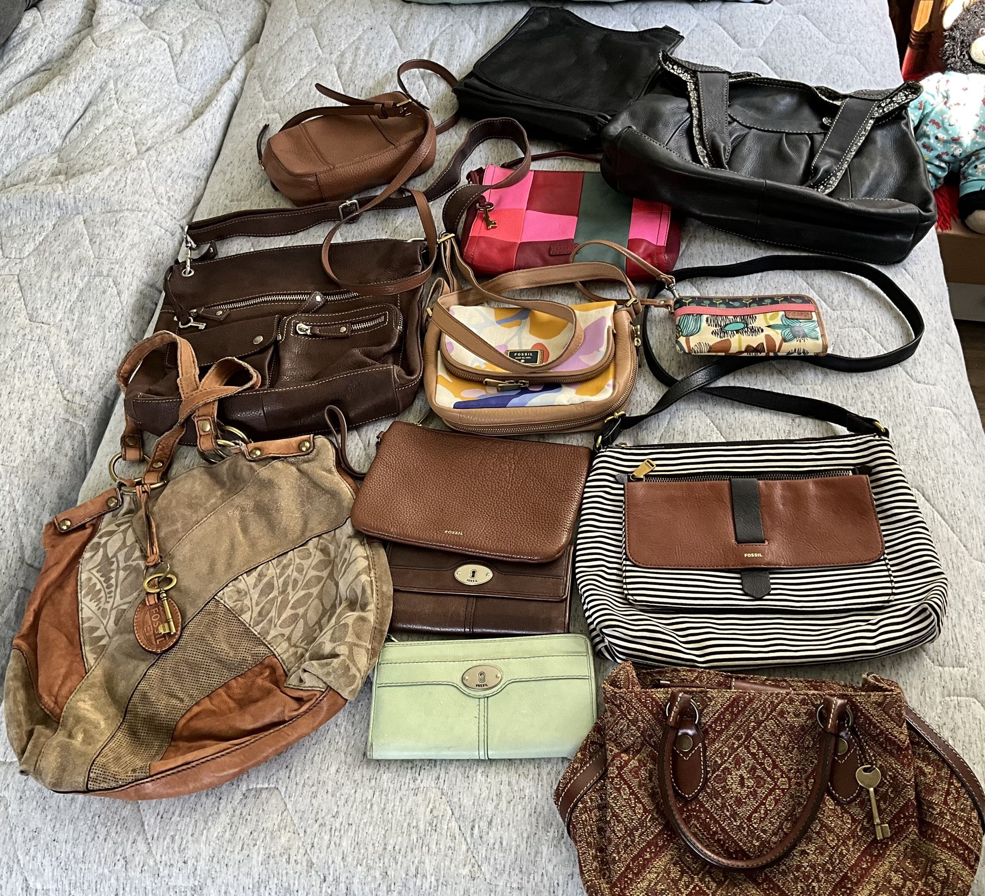 Fossil Purses Wallets Wristlet