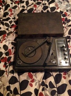 Vintage major kids record player