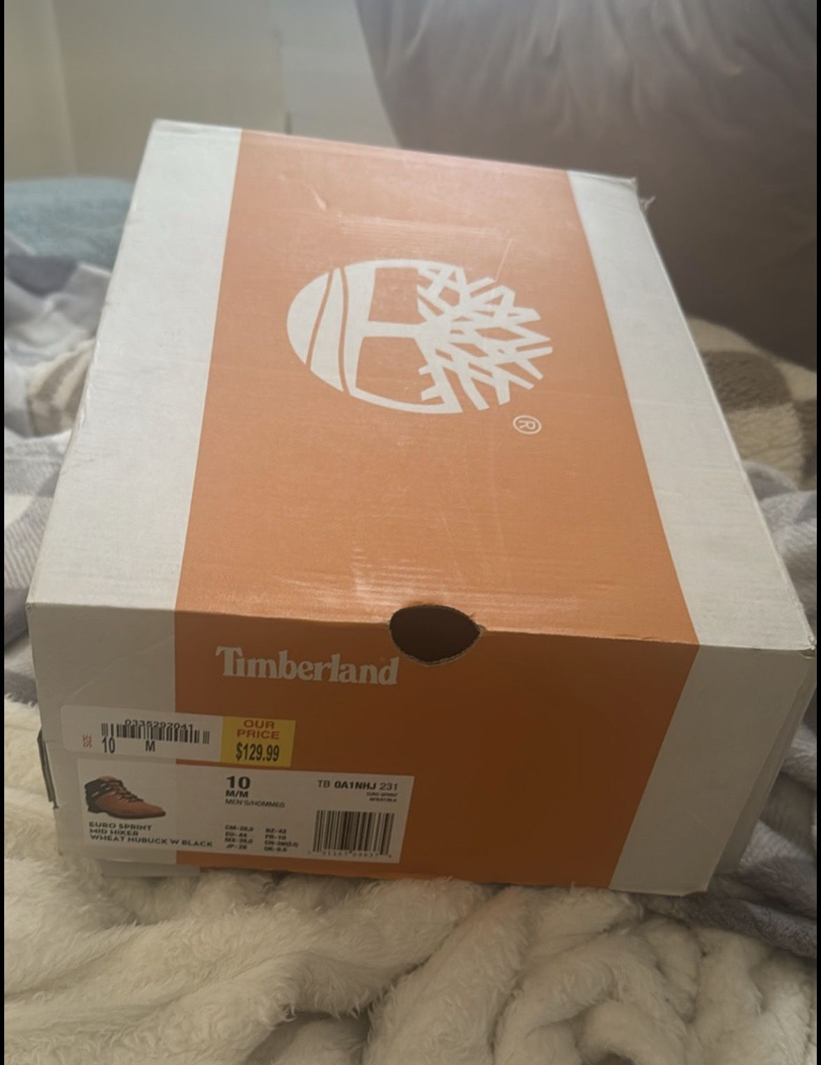 Timberland Men's Euro Sprint Mid Lace Up Boot Size 10