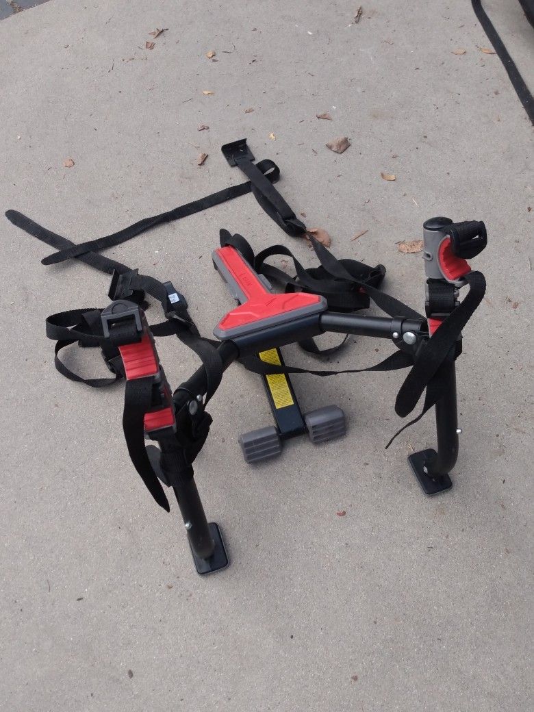 Bicycle Car Racks, Strap-on Or 2 In Hitch Mount