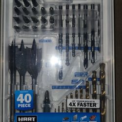 Hart 40pc Drill Driver Bit Set