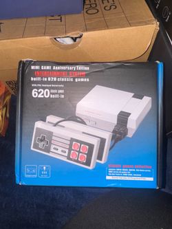 Mini  game system with 620 retro games