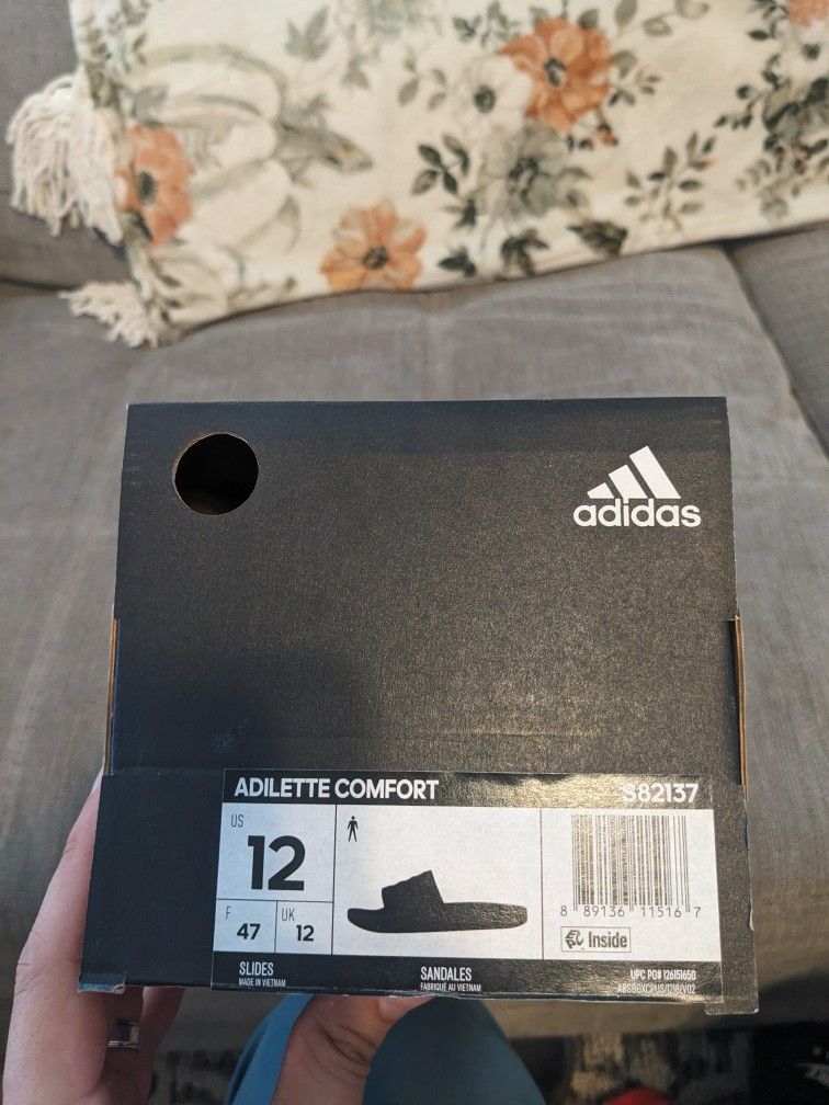 Adidas Slides Size 12