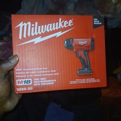 Milwaukee M-18 Compact Heatgun ! 