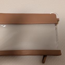 Clear hand Bag - $15