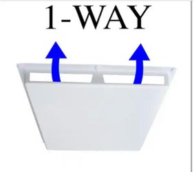 Commercial Air Deflector Cover For 24 in. x 24 in. Diffuser