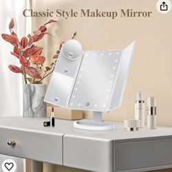 Pretty Makeup Vanity Mirror With Lights, Mirror With Light, Touch Control  2x3x 10x   