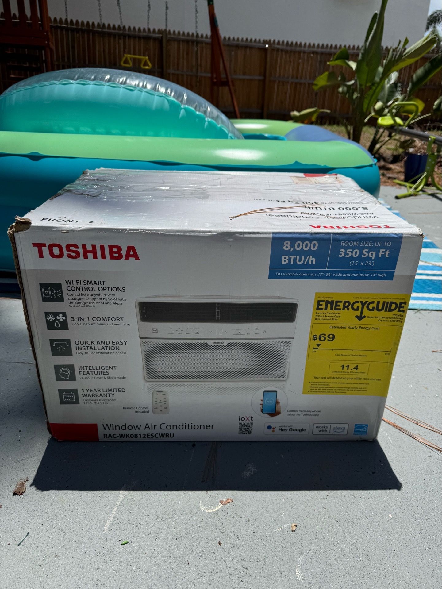 Toshiba window air conditioner
