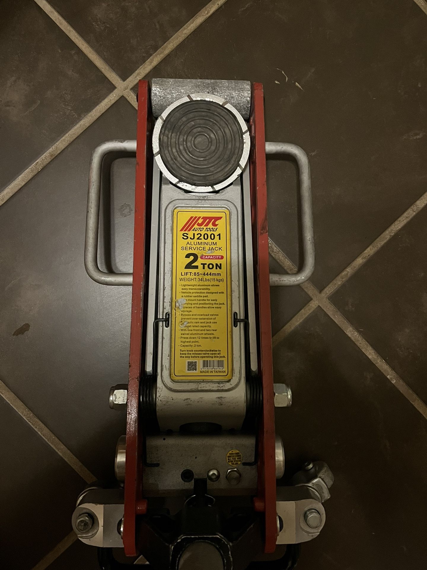 Service Jack JTC Aluminum Sj2001
