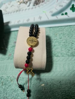 Rosarios Pulsera,virgen,san Judas,san Benito