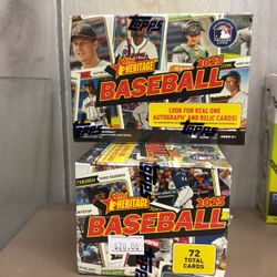 2023 Heritage Baseball Packs