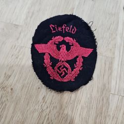 German WWII Fire Police Sleeve Patch