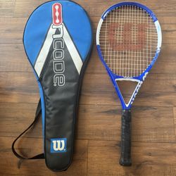 Wilson N Code N4 Oversize Tennis Racquet Racket With Case