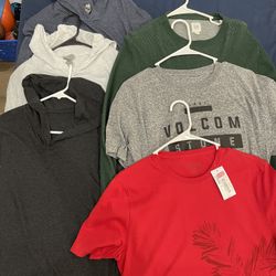 Mens / Boys Hoodie And Shirt Bundle, Size Small, NEW or LIKE NEW