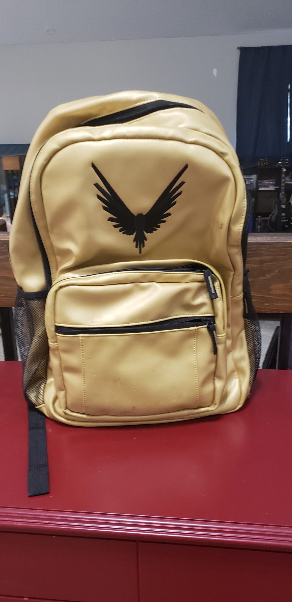 Maverick by Logan Paul Gold Backpack