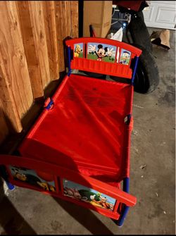 Mickey Mouse Toddler bed