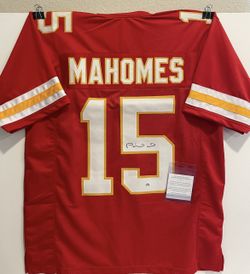 Patrick Mahomes Kansas City Chiefs Signed Autographed Custom Jersey With ACA COA