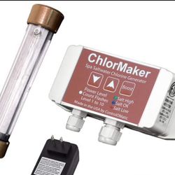 Hot Tub and Spa Salt Water Chlorine Generator: ControlOMatic ChlorMaker