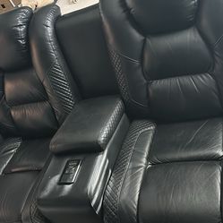 Black Power Recliner Dual