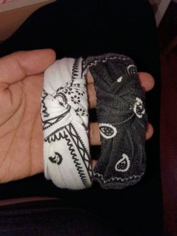 Black and White Head Bands