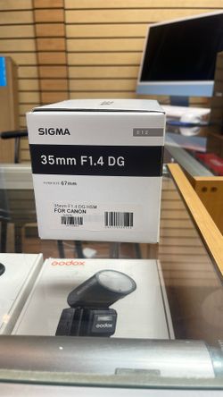 Sigma 35mm F1.4 For EF 