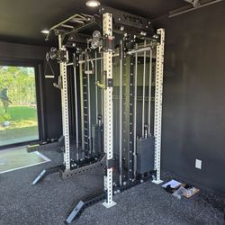 NEW Vesta Pro Series 3in1 Squat Rack | Functional Trainer | 45lbs Smith Machine | Pulley System | FREE DELIVERY🚚