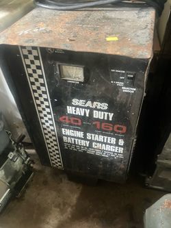 Shop style battery charger 12 V