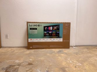 43 “ LG SMART TV FULL PRICE HDR