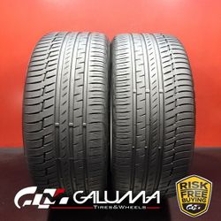 Set of 2 Tires LikeNEW Continental PremiumContact 6 SSR Run Flat 275/40R21 88296