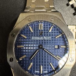 Audemars Piguet Royal Oak Blue Navy w/ extra links