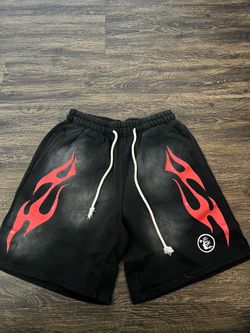 Red flare hellstar shorts