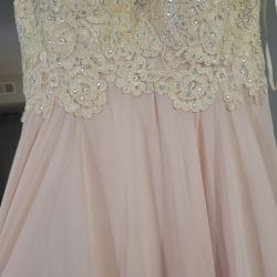 Champagne Formal Dress For Parties 