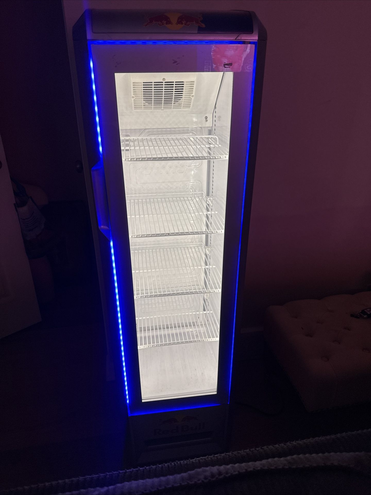 Red Bull Mini Fridge