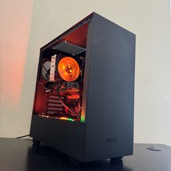 🔥 Custom 6 Core Gaming PC — i5 9600K | RX 580 4GB | 20GB RAM | NZXT Case