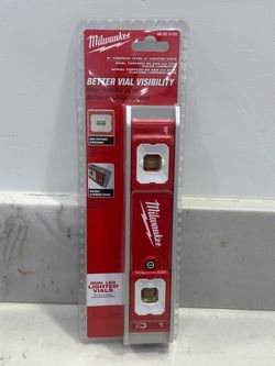 Milwaukee 48-22-5105 9" Torpedo Level w/ Lighted Vials